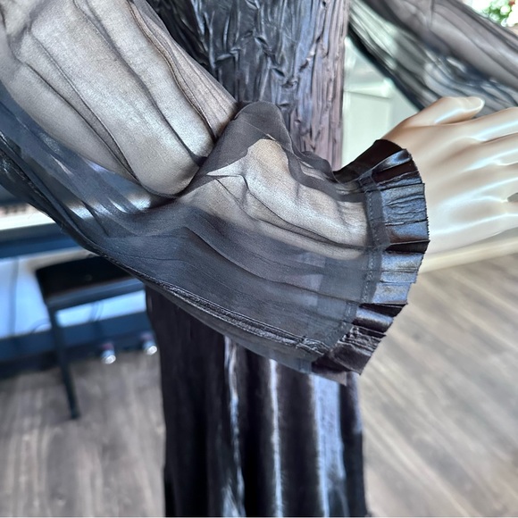 Black Komarov below-the-knee cocktail dress - Picture 11 of 14